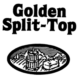 GOLDEN SPLIT-TOP logo