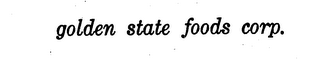 GOLDEN STATE FOODS CORP. logo