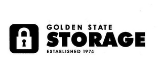 GOLDEN STATE STORAGE ESTABLISHED 1974 logo