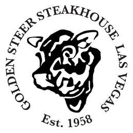 GOLDEN STEER STEAKHOUSE LAS VEGAS EST. 1958 logo