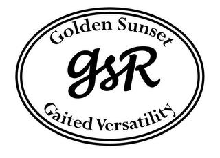 GOLDEN SUNSET GAITED VERSATILITY GSR logo