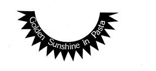 GOLDEN SUNSHINE IN PASTA logo