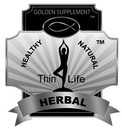 GOLDEN SUPPLEMENT HEALTHY NATURAL THIN 4 LIFE HERBAL logo