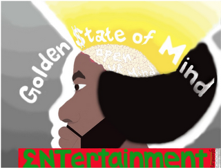 GOLDEN $TATE OF MIND ENTERTAINMENT logo