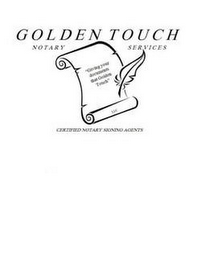 GOLDEN TOUCH NOTARY SERVICES GIVING DOCUMENTS THAT GOLDEN TOUCH CERTIFIED NOTARY SIGNING AGENTS LLC logo