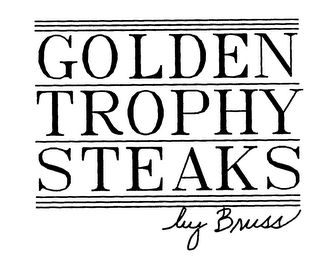 GOLDEN TROPHY STEAKS BY BRUSS logo