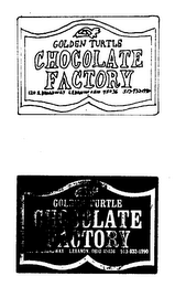 GOLDEN TURTLE CHOCOLATE FACTORY logo