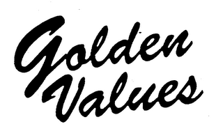 GOLDEN VALUES logo