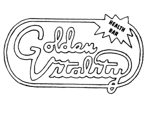 GOLDEN VITALITY HEALTH BAR logo
