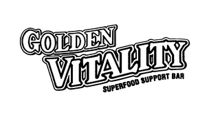 GOLDEN VITALITY SUPERFOOD SUPPORT BAR logo