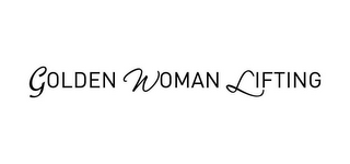 GOLDEN WOMAN LIFTING logo