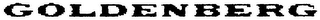GOLDENBERG logo