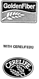 GOLDENFIBER WITH CERELIFE(R) CERELIFE logo