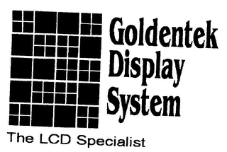 GOLDENTEK DISPLAY logo