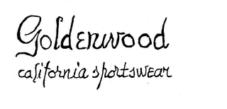 GOLDENWOOD CALIFORNIA SPORTSWEAR logo