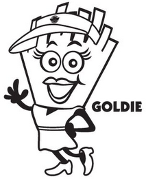 GOLDIE STEAK 'N SHAKE FAMOUS FOR STEAKBURGERS logo