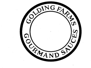 GOLDING FARMS GOURMAND SAUCES logo