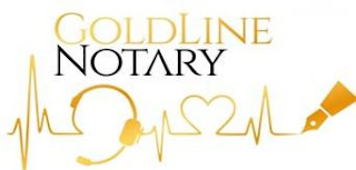 GOLDLINE NOTARY logo