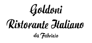GOLDONI RISTORANTE ITALIANO DA FABRIZIO logo