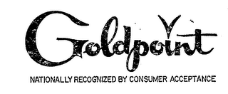 GOLDPOINT NATIONALLY RECOGNIZED BY CONSUMER ACCEPTANCE logo