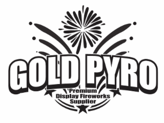 GOLDPYRO PREMIUM DISPLAY FIREWORKS SUPPLIER logo