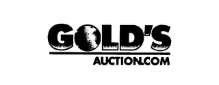 GOLD'S AUCTION.COM logo