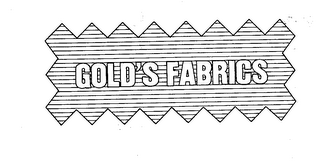 GOLD'S FABRICS logo