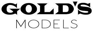 GOLD'S MODELS logo