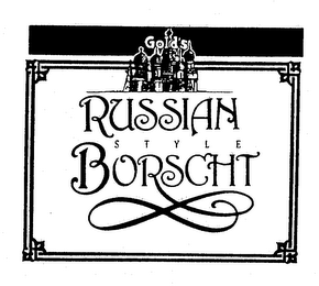 GOLD'S RUSSIAN STYLE BORSCHT logo