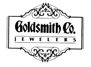 GOLDSMITH CO. JEWELERS logo