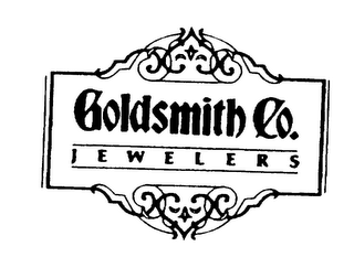 GOLDSMITH CO. JEWELERS logo