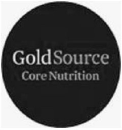 GOLDSOURCE CORE NUTRITION logo