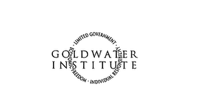 GOLDWATER INSTITUTE LIMITED GOVERNMENT ECONOMIC FREEDOM INDIVIDUAL RESPONSIBILITY logo