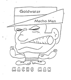 GOLDWATER MACHO MAN logo