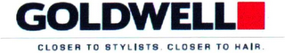 GOLDWELL CLOSER TO STYLISTS. CLOSER TO HAIR. logo