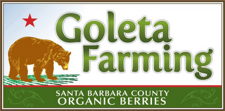 GOLETA FARMING SANTA BARBARA COUNTY ORGANIC BERRIES logo