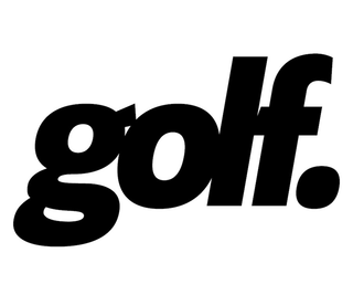 GOLF. logo