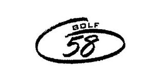 GOLF 58 logo