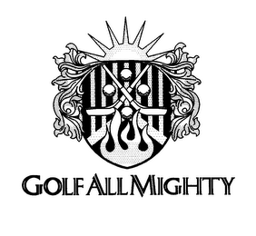 GOLF ALL MIGHTY logo