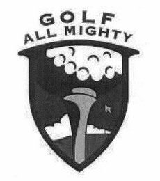 GOLF ALL MIGHTY logo