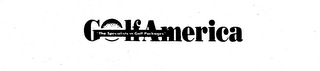 GOLF AMERICA "THE SPECIALISTS IN GOLF PACKAGES" logo