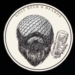 GOLF BEER & BEARDS logo
