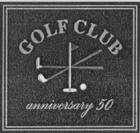 GOLF CLUB ANNIVERSARY 50 logo