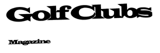 GOLF CLUBS MAGAZINE logo