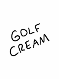 GOLF CREAM logo