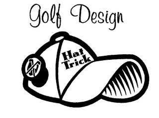 GOLF DESIGN HAT TRICK logo