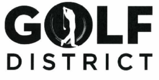 GOLF DISTRICT logo