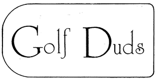 GOLF DUDS logo