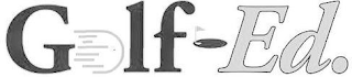 GOLF-ED. logo