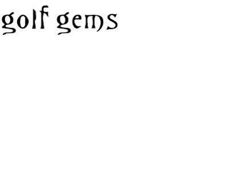 GOLF GEMS logo